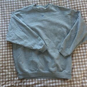 Gymshark Oversized Gray Crewneck Sweater